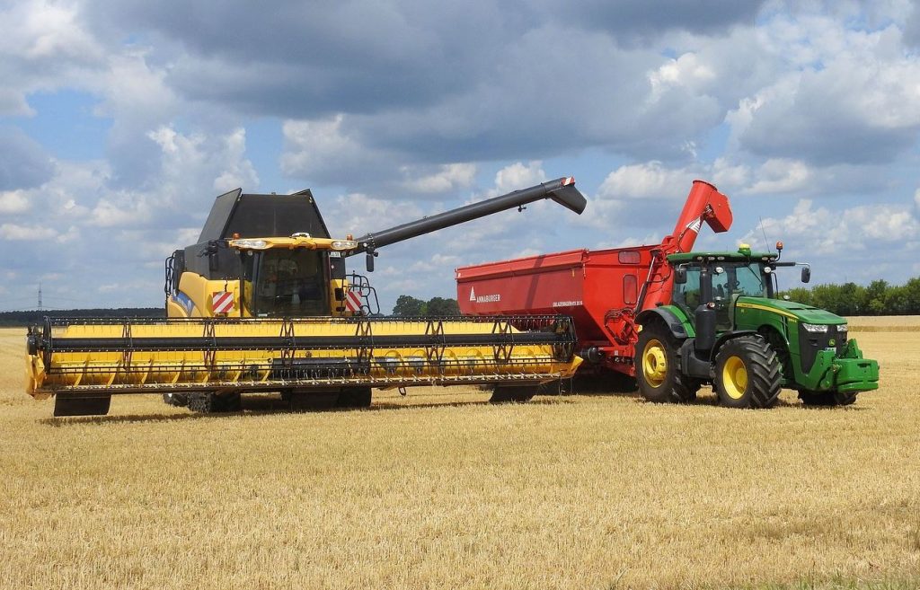 Agricultural equipment financing, lease, combine