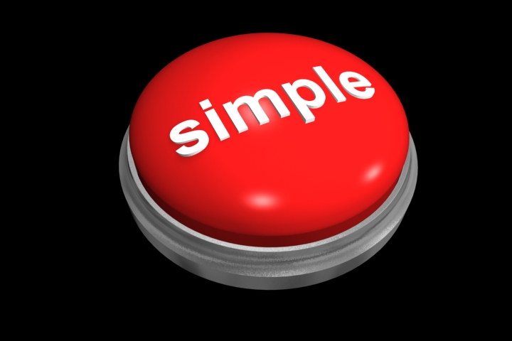 Simple button